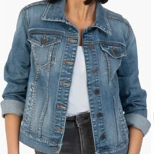 BP casual medium wash Denim Jacket Size L